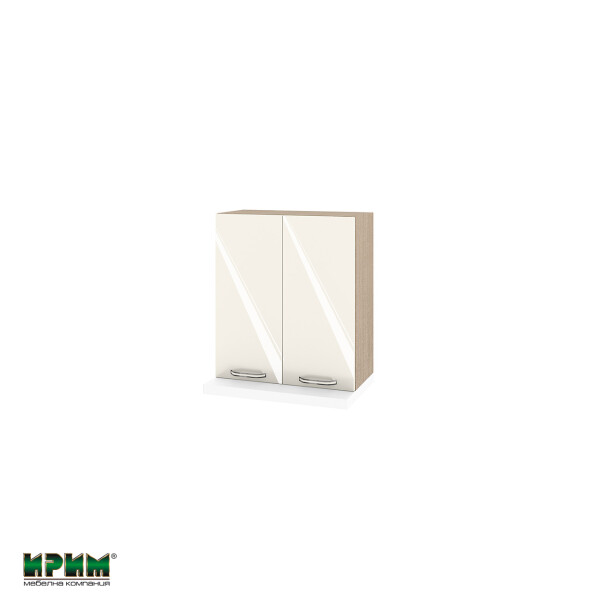 Горен модул с две врати за аспиратор МФ-Крийм гланц-11-13