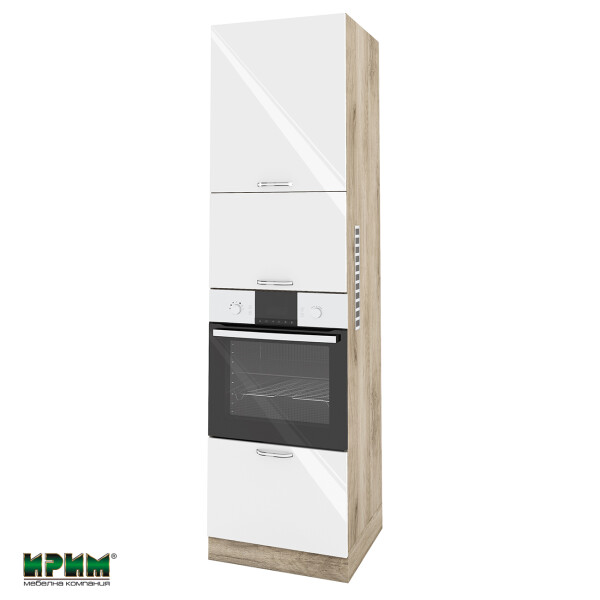 Колонен модул четири врати АРФ-Бяло гланц-05-48