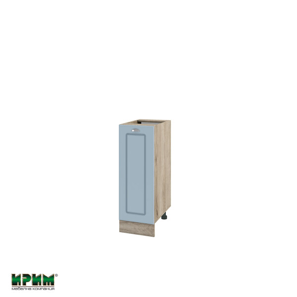 Долен модул с врата и рафт АРФ-Деним мат-06-20